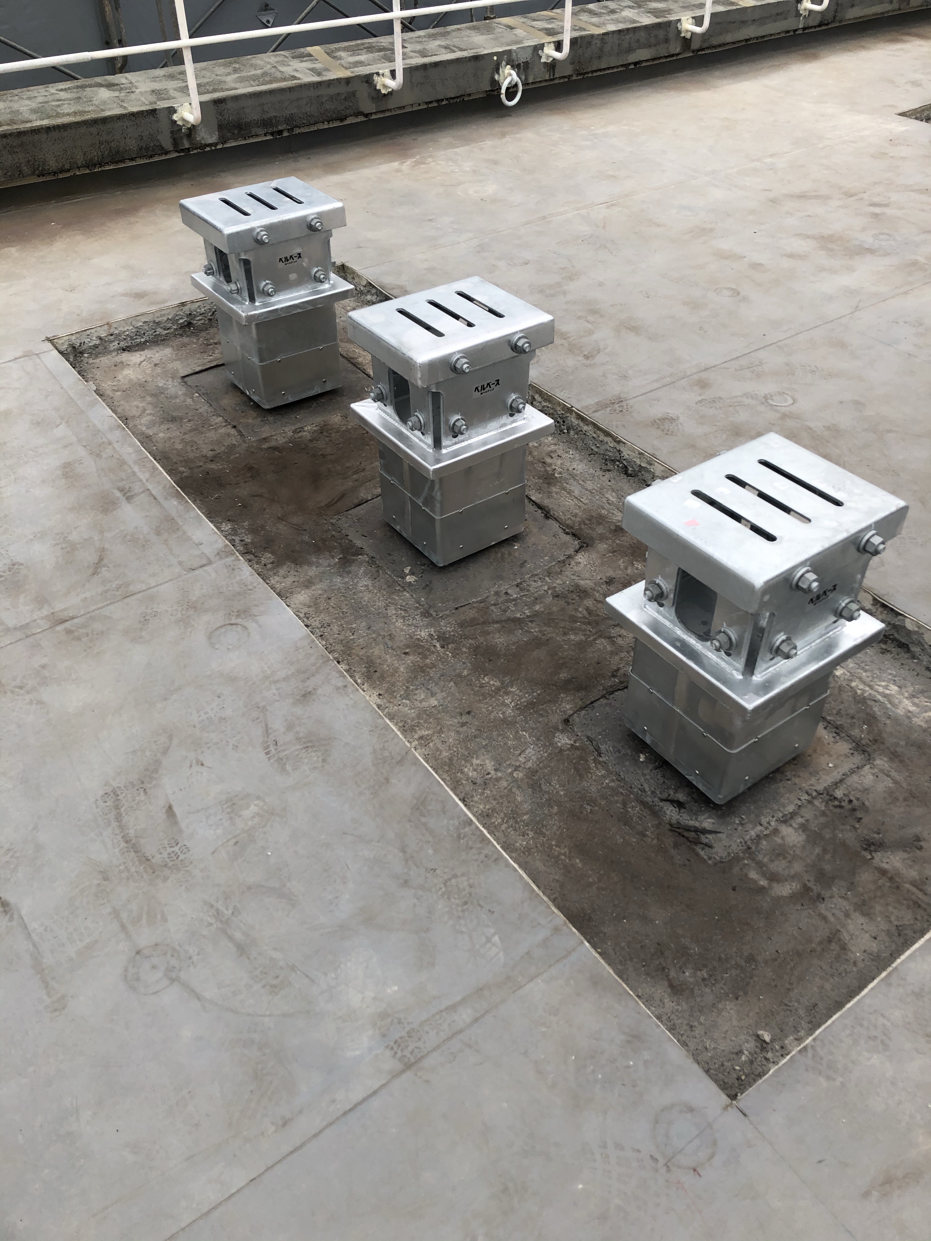 ベルベース、ハトコット施工